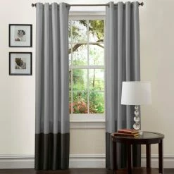 Deals 🔥 Triangle Home Fashions Curtain Panels Lush Decor Prima Window Curtains - One Pair 💯
