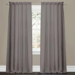 Best Sale 💯 Curtain Panels Lush Decor Lucia Curtain Panel Pair With Optional Valance ❤️