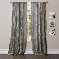 Flash Sale ✔️ Curtain Panels Triangle Home Fashions Avon Rod Pocket Single Panel 👏