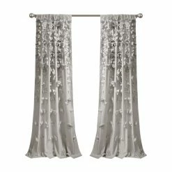 Outlet ✔️ Curtain Panels Lush Decor Riley Rod Pocket Curtain Panel ✨