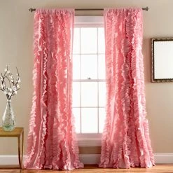 Buy 🔥 Triangle Home Fashions Curtain Panels Belle Window Panel ⭐