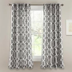Brand new 🥰 Curtain Panels Lush Decor Edward Trellis Room Darkening Window Curtain Set 💯