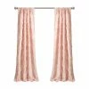 Best Sale 😀 Curtain Panels Lush Decor Ruffle Diamond Panel Pair ⭐