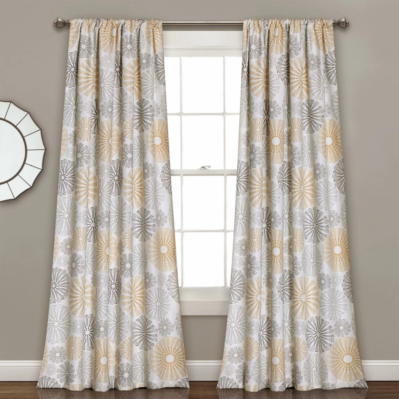 New ๐ Curtain Panels Lush Decor Multi Circles Room Darkening Window Curtain Set ๐ฏ 1 New ๐ Curtain Panels Lush Decor Multi Circles Room Darkening Window Curtain Set ๐ฏ