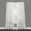Hot Sale 🎁 Curtain Panels Lush Decor Ruffle Window Curtain Panel ✔️