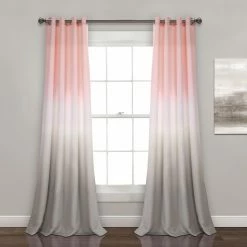 Best Pirce 🔔 Curtain Panels Lush Decor Fiesta Ombre Room Darkening Window Curtains 🔥