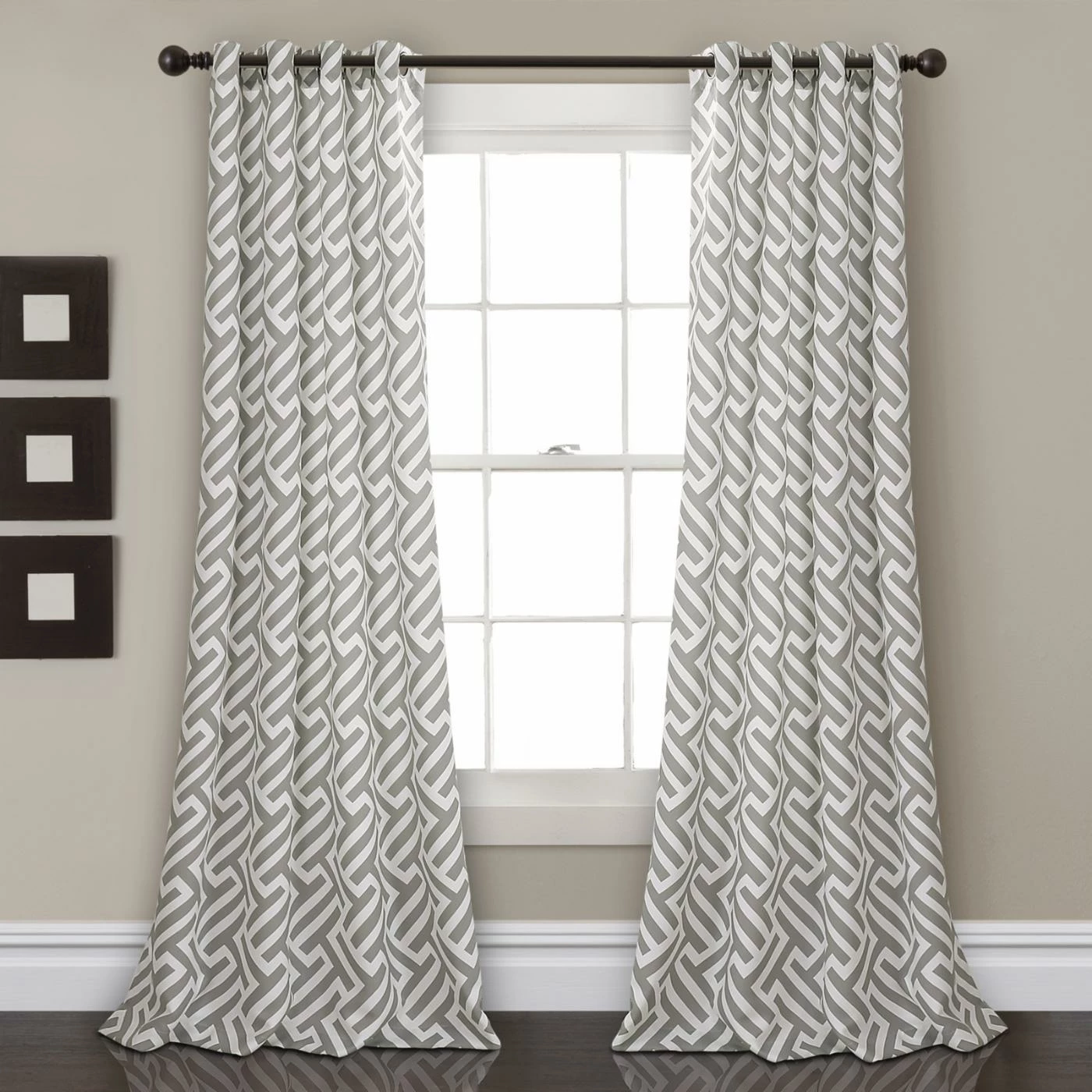 Budget ⌛ 73 - 84 In. Lush Decor Giovana Room Darkening Window Curtains 😀 1 Budget ⌛ 73 - 84 In. Lush Decor Giovana Room Darkening Window Curtains 😀