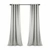 Outlet 😀 Curtain Panels Lush Decor Insulated Grommet Blackout Pannel Pair 🤩