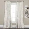Discount 🎉 Curtain Panels Lush Decor Sophia Ruffle Window Curtain Set 👏