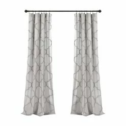 Best deal 🔥 Curtain Panels Lush Decor Avon Chenille Trellis Curtain Panel Pair ⭐