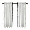 Best reviews of ⌛ 91 - 95 In. Lush Decor Pom Pom Curtain Panel ✨