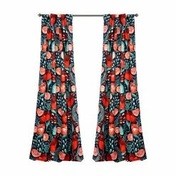 Buy 👏 Curtain Panels Lush Decor Poppy Garden Room Darkening Panel Pair ❤️