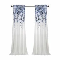 Flash Sale 🛒 Curtain Panels Lush Decor Weeping Flower Room Darkening Panel Pair ✔️