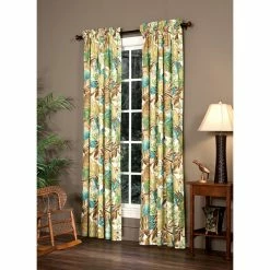 Best Pirce 🥰 Curtain Panels Brunswick Rod Pocket Curtains By Thomasville At Home 🔔