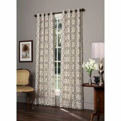 Brand new 🔔 Curtain Panels Izmir Grommet Top Curtains By Thomasville At Home ⌛