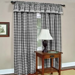 Wholesale 👏 Curtain Panels Achim Buffalo Check Curtain Panel 👏 -Window Curtains Shop scaleACHM051