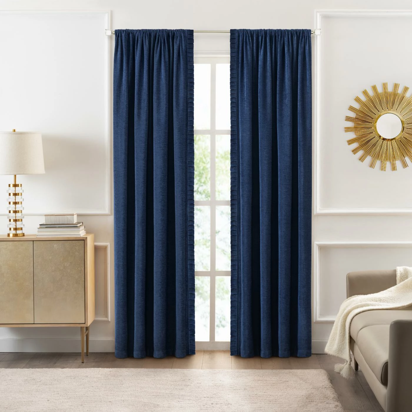 New π 73 - 84 In. Achim Bordeaux Rod Pocket Window Curtain Panel π₯° 5 New π 73 - 84 In. Achim Bordeaux Rod Pocket Window Curtain Panel π₯° - Image 5