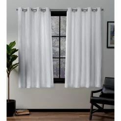 Buy 🎉 96 - 108 In. Exclusive Home Forest Hill Blackout Grommet Curtain Panel Pair 😀 -Window Curtains Shop scaleAMAL199