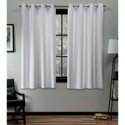 Hot Sale 💯 55 - 63 In. Exclusive Home Kilberry Blackout Grommet Curtain Panel Pair 🌟 -Window Curtains Shop scaleAMAL203