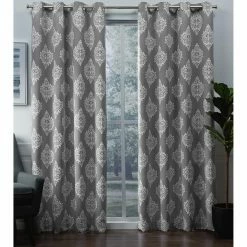 Best reviews of π 96 - 108 In. Exclusive Home Medallion Blackout Grommet Curtain Panel Pair π 13 Best reviews of π 96 - 108 In. Exclusive Home Medallion Blackout Grommet Curtain Panel Pair π -Window Curtains Shop scaleAMAL206