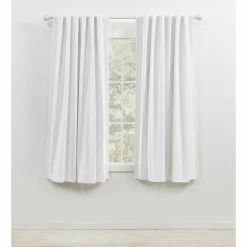 Best Pirce 🛒 Curtain Panels Lauren Ralph Lauren Waller Blackout Solid 100% Cotton With Lining Rod Pocket Curtain Panel ⌛ -Window Curtains Shop scaleAMAL326
