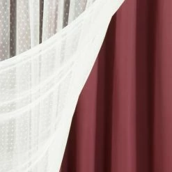 Best deal 🤩 Curtain Panels Best Home Fashion Wide Dot Lace Blackout Mix And Match Curtains 👍 -Window Curtains Shop scaleBESH093