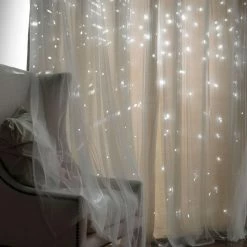 Cheap ❤️ Curtain Panels Best Home Fashion Tulle Overlay Star Cut Out Blackout Curtains ✔️ -Window Curtains Shop scaleBESH228
