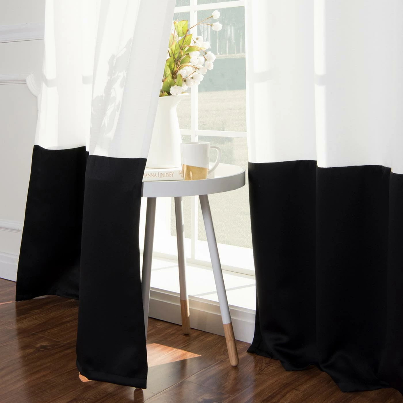 Best deal β¨ Curtain Panels Best Home Fashion Oxford Colorblock Curtains π₯° 5 Best deal β¨ Curtain Panels Best Home Fashion Oxford Colorblock Curtains π₯° - Image 5