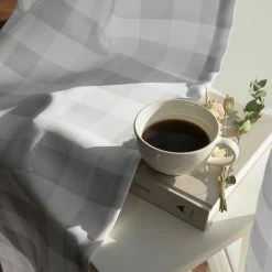 Best Pirce 🔔 Curtain Panels Best Home Fashion Nordic Watercolor Check Curtains 😀 -Window Curtains Shop scaleBESH270
