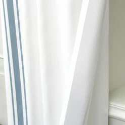 Promo 🤩 Curtain Panels Best Home Fashion Nordic Triple Stripe Curtains 🥰 -Window Curtains Shop scaleBESH280