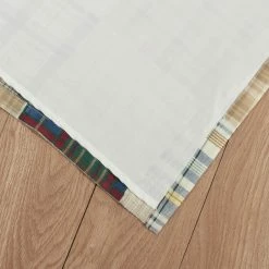 Cheap ✔️ 73 - 84 In. Greenland Home Fashions Oxford Window Panel Pair 🧨 -Window Curtains Shop scaleGRNLD639