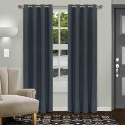 Coupon 🤩 Curtain Panels Superior Shimmer Blackout 2 Panel Curtains 💯 -Window Curtains Shop scaleHCIN1352