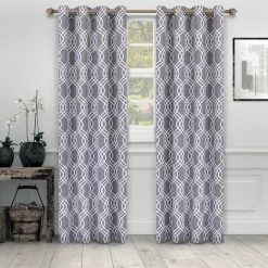 New 😀 Curtain Panels Superior Ribbon Blackout 2 Panel Curtains 😉 -Window Curtains Shop scaleHCIN1383