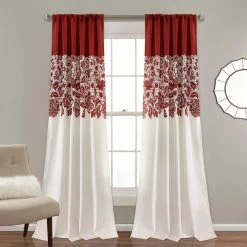 Best deal ✨ Curtain Panels Estate Garden Print Window Curtain Set By Half Moon 😉 14 Best deal ✨ Curtain Panels Estate Garden Print Window Curtain Set By Half Moon 😉 -Window Curtains Shop scaleTRIA576