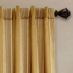 Promo 🌟 Curtain Panels Lush Decor Julia Stripe Room Darkening Window Curtain ✨ -Window Curtains Shop scaleTRIA654