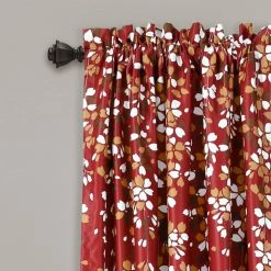 Flash Sale ✔️ Curtain Panels Lush Decor Weeping Flower Room Darkening Window Curtain 👏 -Window Curtains Shop scaleTRIA655