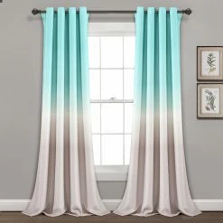 Buy β Curtain Panels Lush Decor Umbre Fiesta Room Darkening Panel Pair π 9 Buy β Curtain Panels Lush Decor Umbre Fiesta Room Darkening Panel Pair π -Window Curtains Shop scaleTRIA755