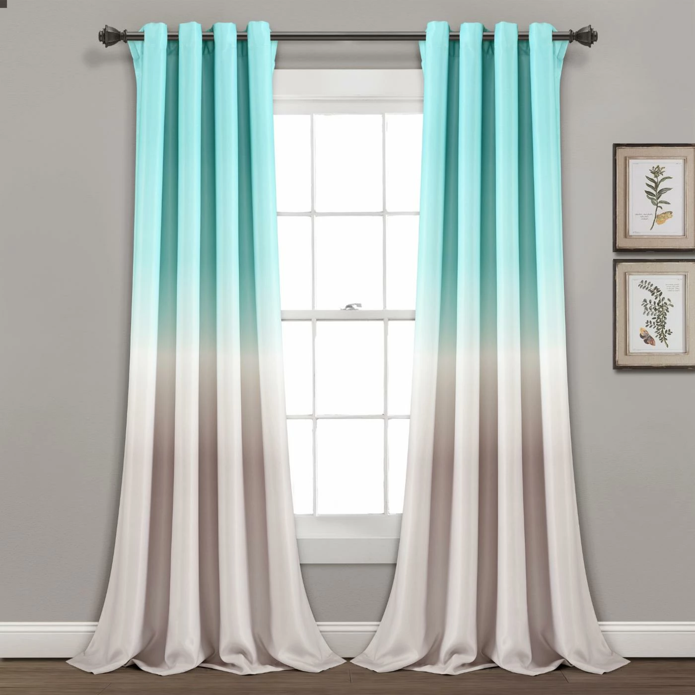 Buy β Curtain Panels Lush Decor Umbre Fiesta Room Darkening Panel Pair π 5 Buy β Curtain Panels Lush Decor Umbre Fiesta Room Darkening Panel Pair π - Image 5