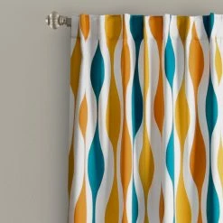 Wholesale 🔥 Curtain Panels Lush Decor Mid Century Room Darkening Window Curtains 😉 -Window Curtains Shop scaleTRIA770