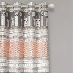Deals 👍 Lush Decor Llama Stripe Window Curtain Panels Set 🎁 -Window Curtains Shop scaleTRIA826