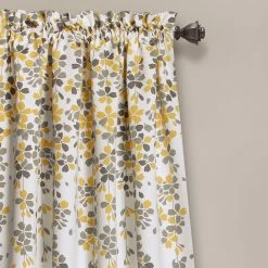 Best Sale 🔔 Lush Decor Weeping Flower Window Curtain Panels Set ⌛ -Window Curtains Shop scaleTRIA827