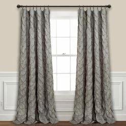 Outlet 🎁 Curtain Panels Lush Decor Ravello Pintuck Curtain Panel ✨ -Window Curtains Shop scaleTRIA912