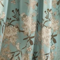 Promo 🥰 91 - 95 In. Lush Decor Botanical Garden Room Darkening Curtain Panel Pair 🥰 -Window Curtains Shop scaleTRIA921