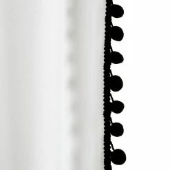 Best reviews of ⌛ 91 - 95 In. Lush Decor Pom Pom Curtain Panel ✨ -Window Curtains Shop scaleTRIA951